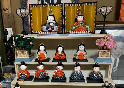 納品事例004：広島県広島市　ひな人形の収納ケース兼飾り棚